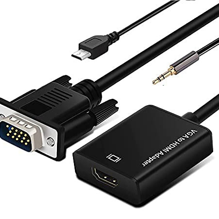VGA - HDMI Adapter with Audio