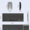 Bluetooth wireless keyboard and mouse