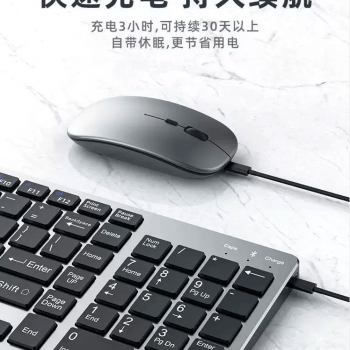 Bluetooth wireless keyboard and mouse