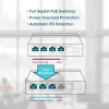 5-Port Gigabit Desktop Switch with 4-Port PoE+